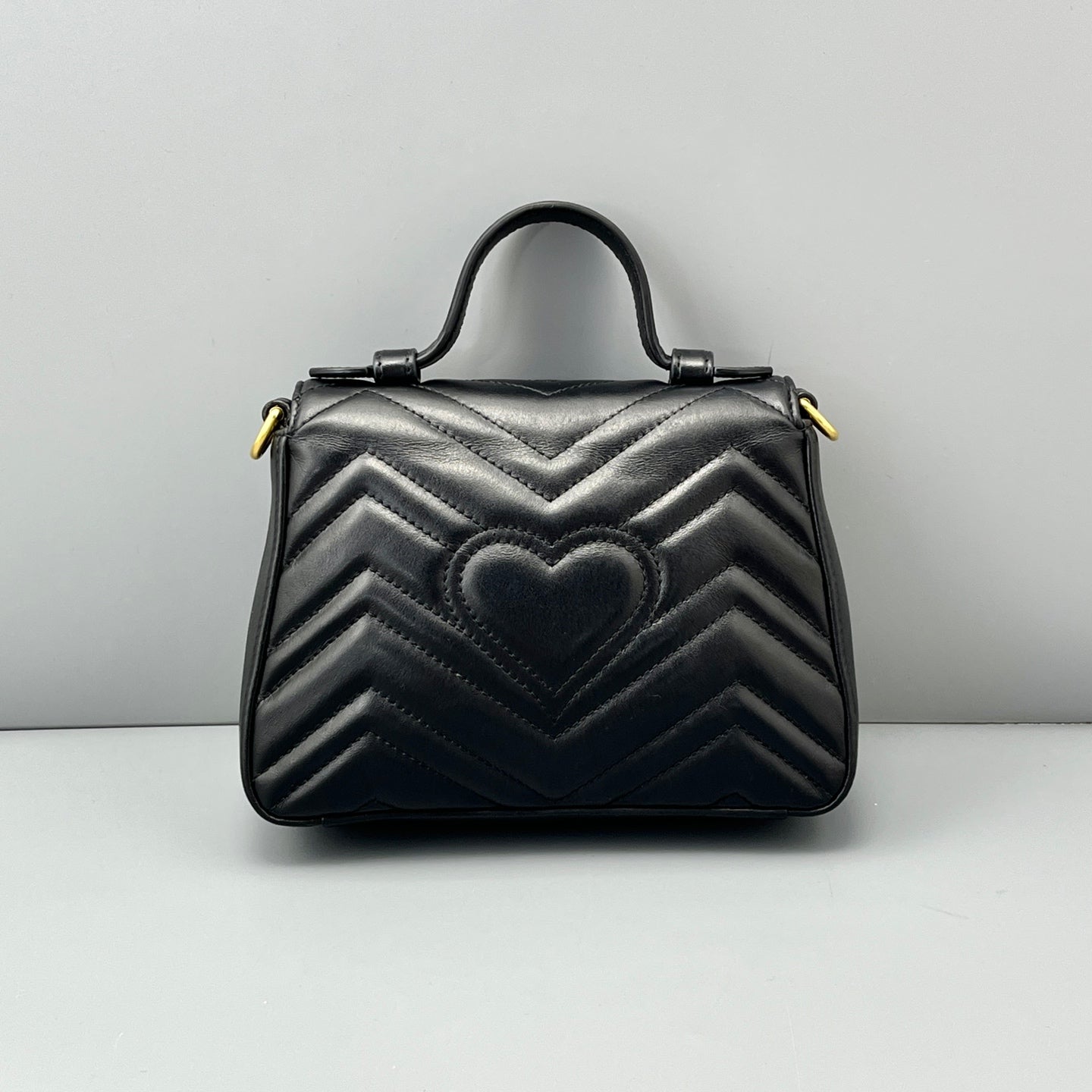 Gucci - Marmont - Leather - Black - (mini)