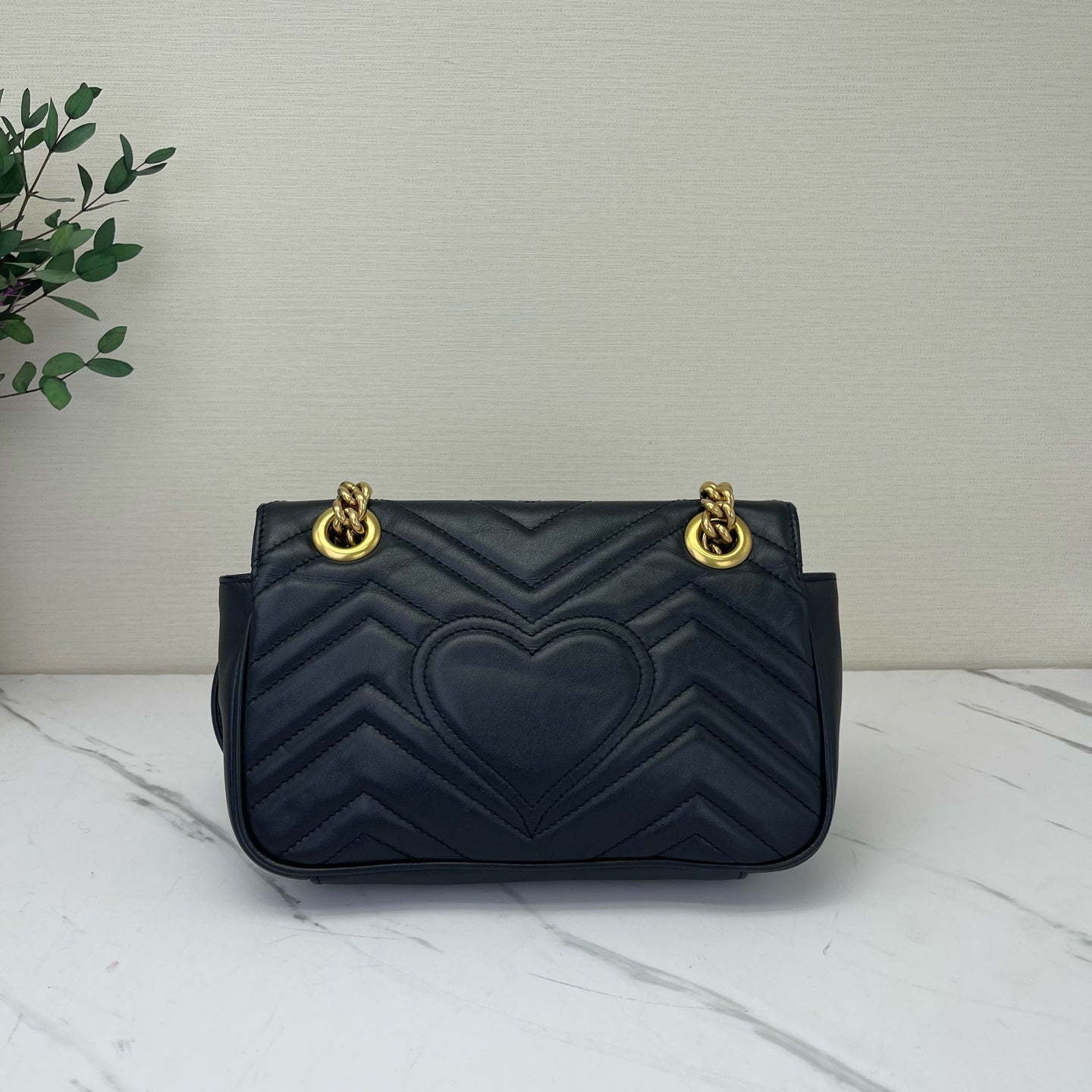 Gucci - Marmont - Leather - Black - (mini)