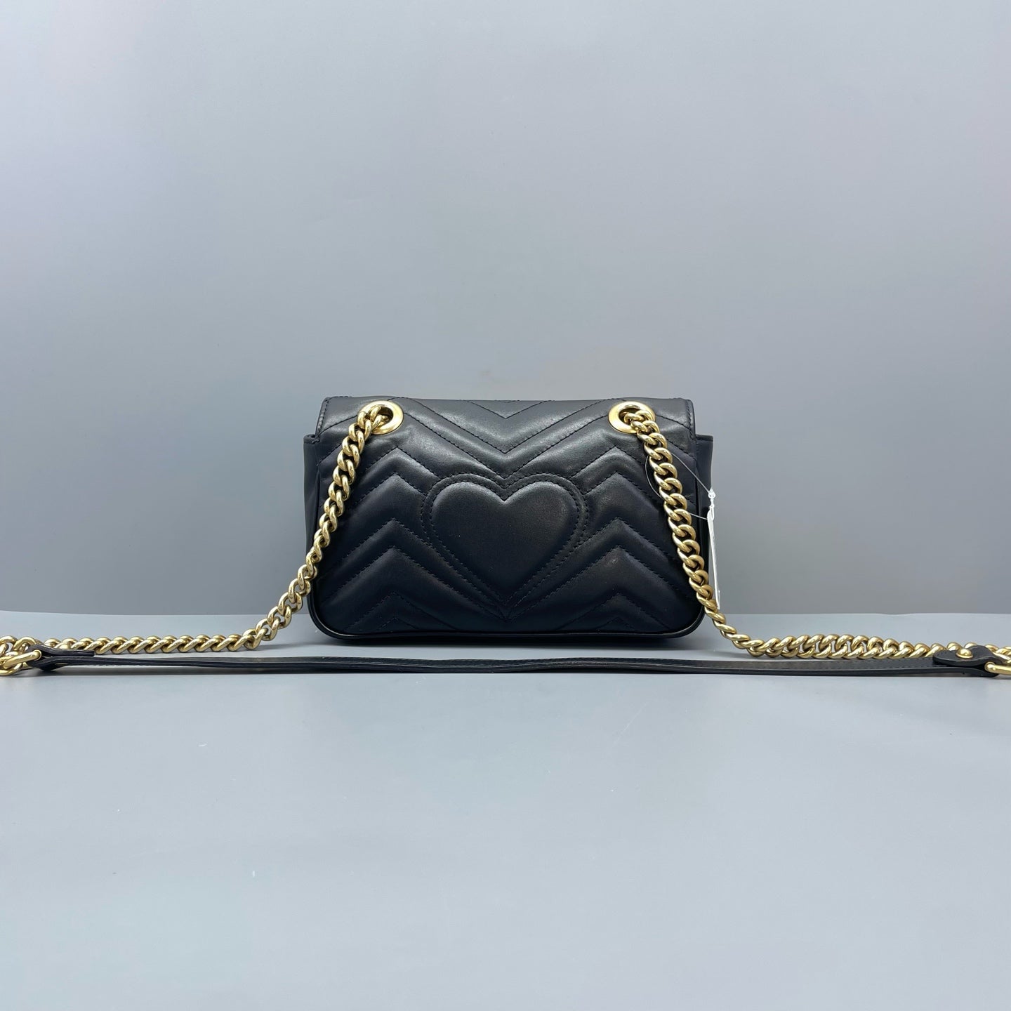 Gucci - Marmont - Leather - Black - (mini)