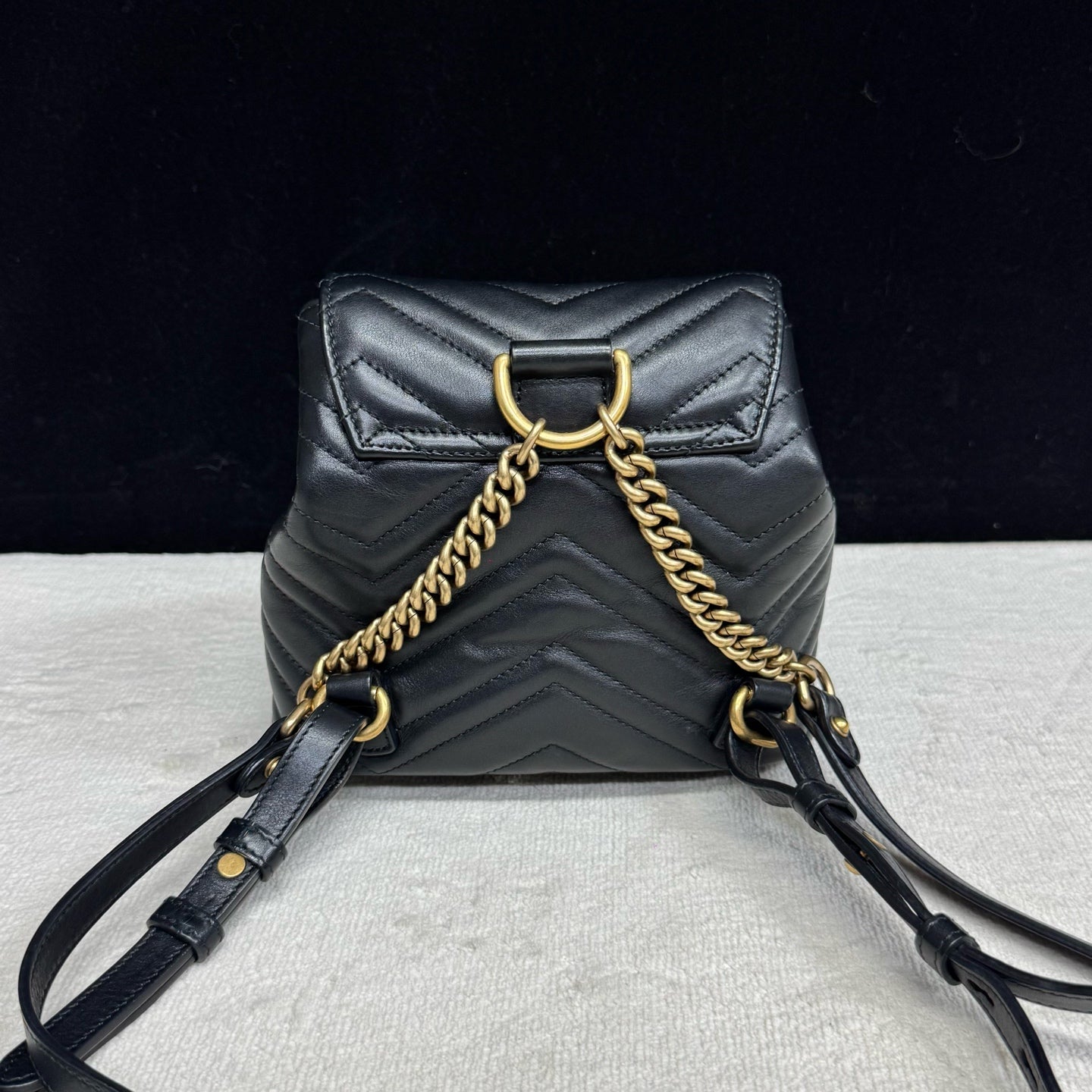 Gucci - Marmont - Leather - Black - (mini)