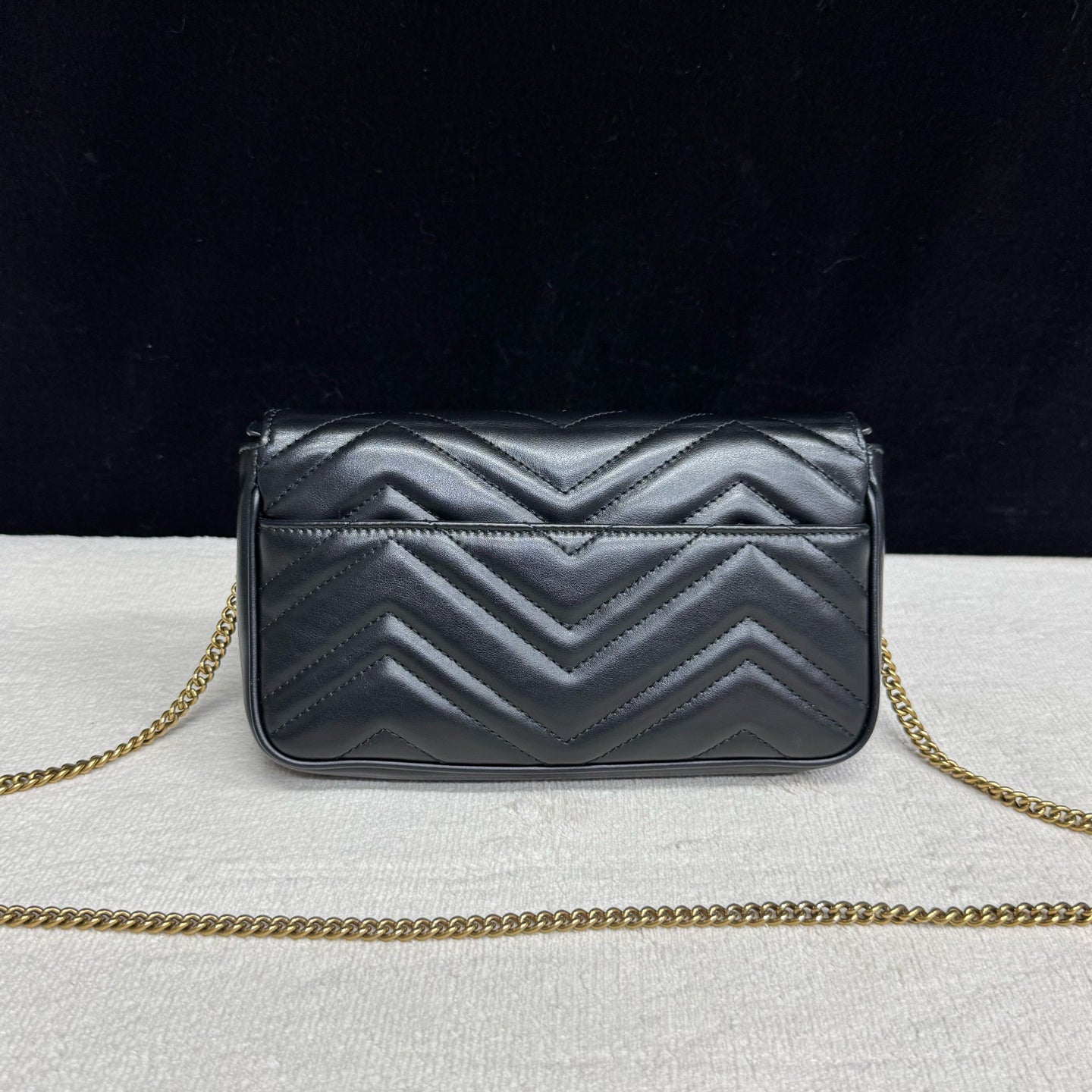 Gucci - Marmont - Leather - Black - (mini)