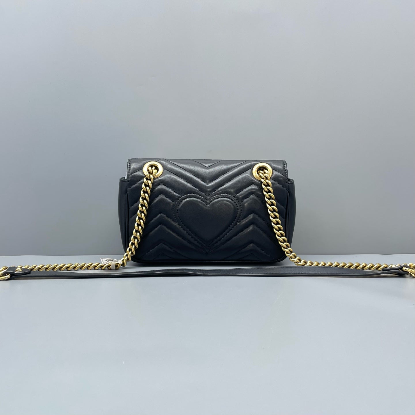Gucci - Marmont - Leather - Black - (mini)