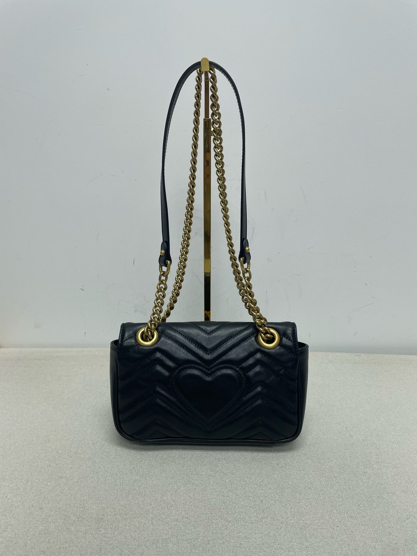 Gucci - Marmont - Leather - Black - (mini)