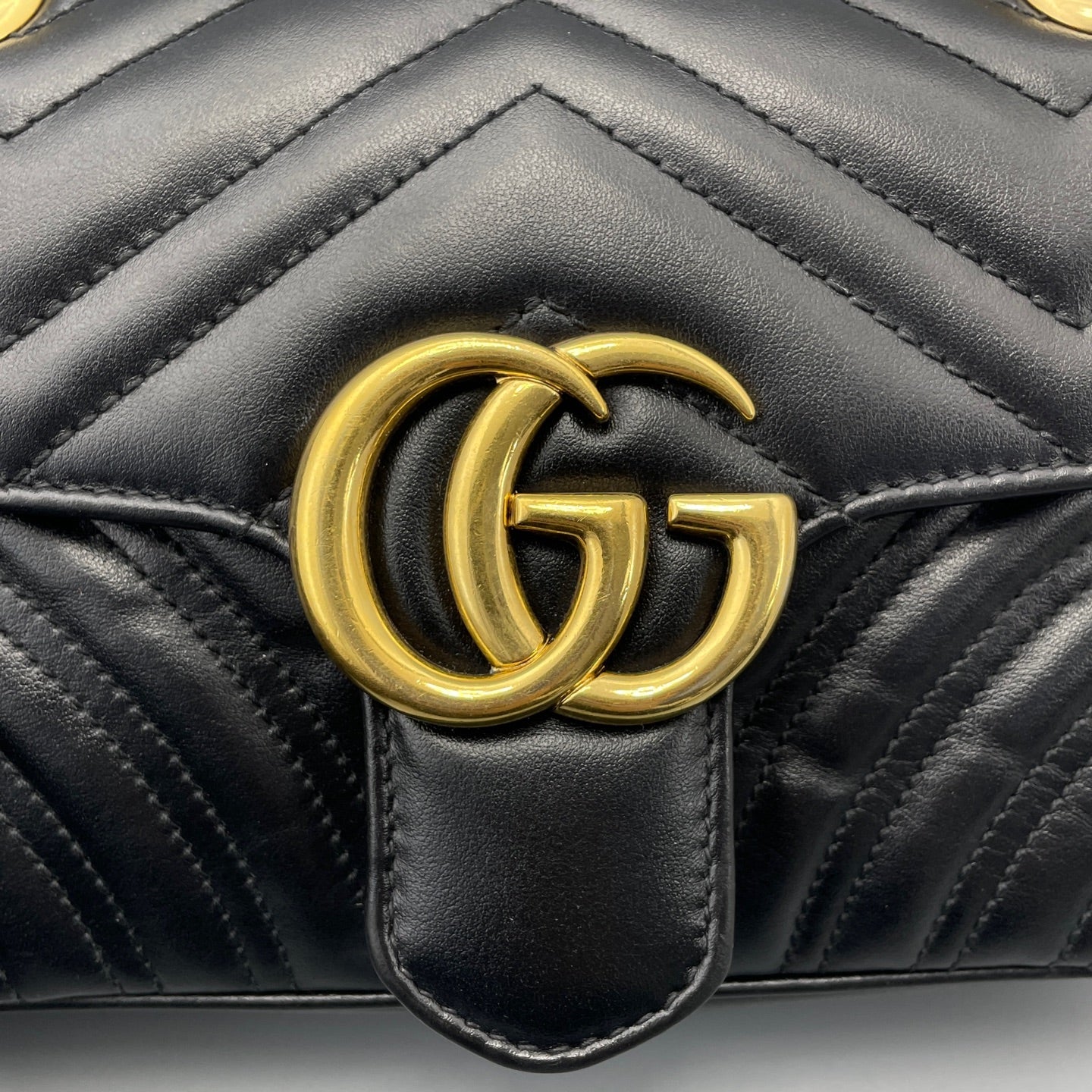 Gucci - Marmont - Leather - Black - (mini)