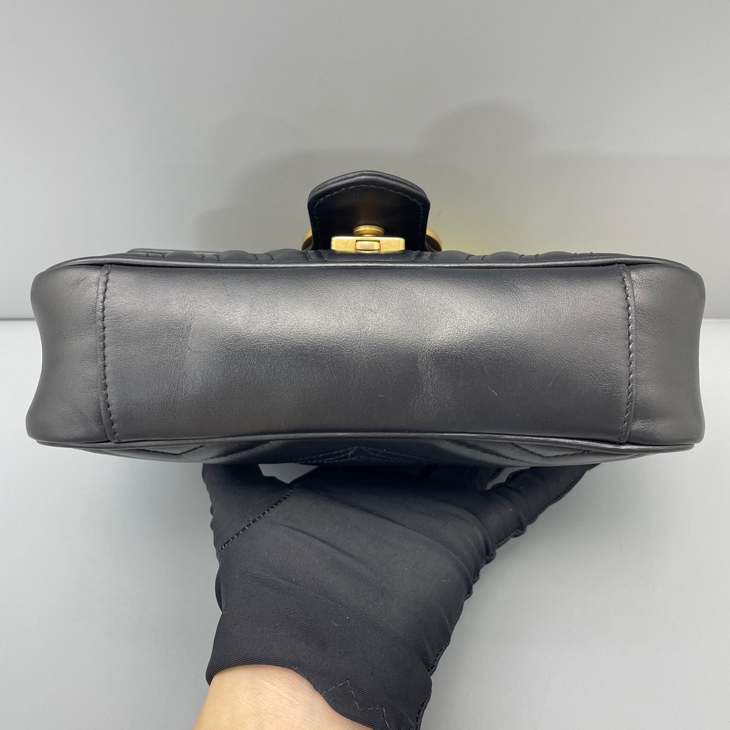 Gucci - Marmont - Leather - Black - (mini)