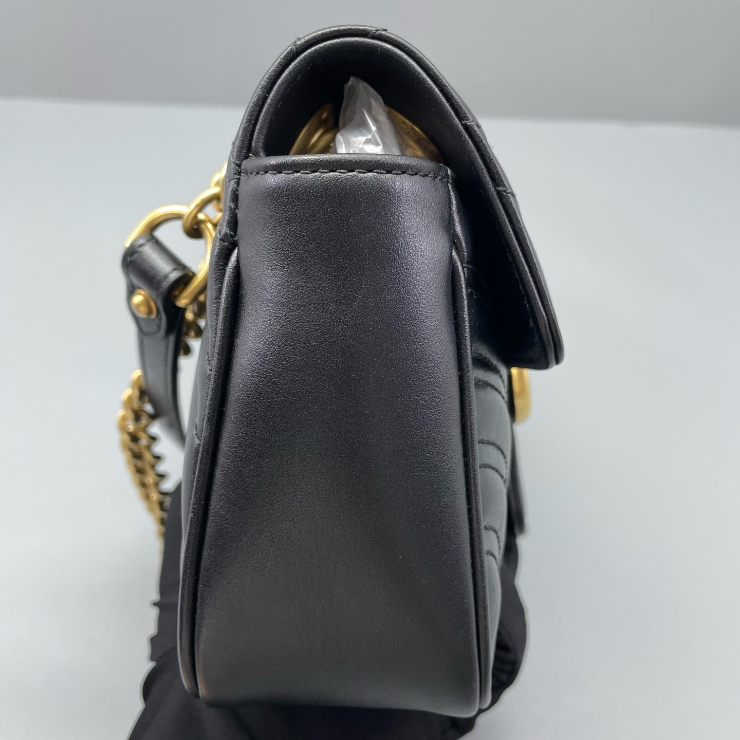 Gucci - Marmont - Leather - Black - (mini)