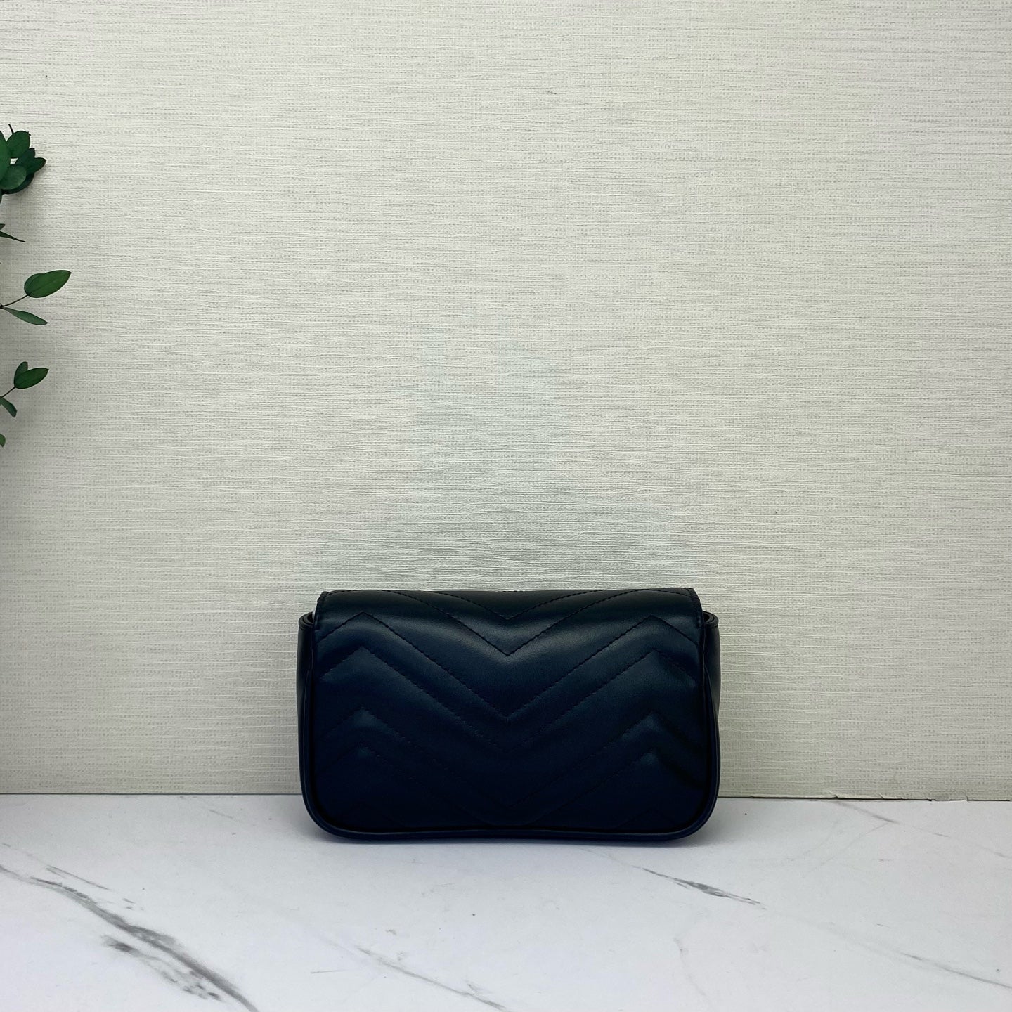 Gucci - Marmont - Leather - Black - (mini)