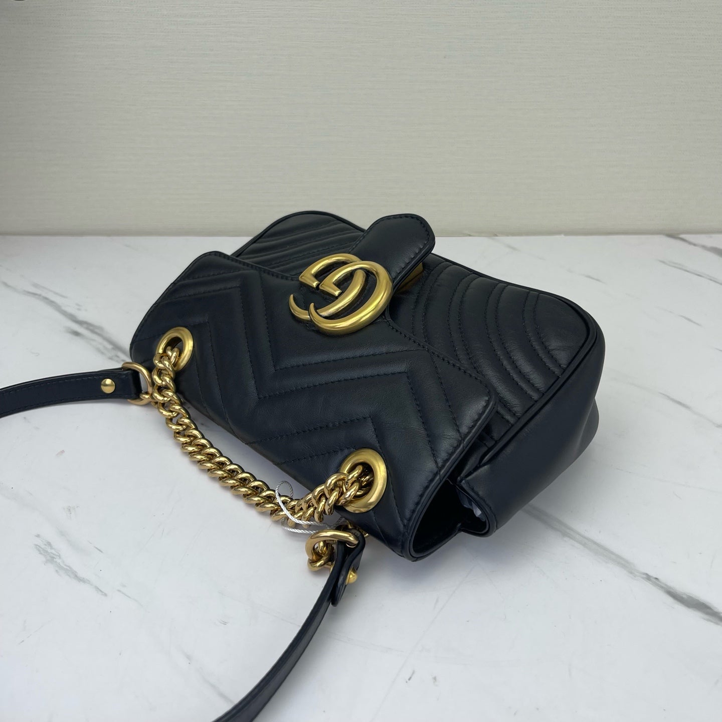 Gucci - Marmont - Leather - Black - (mini)