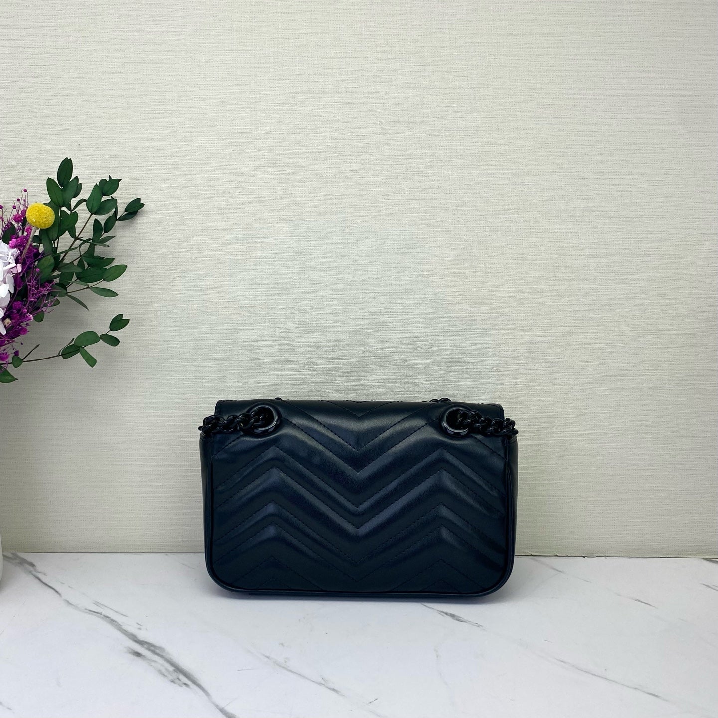 Gucci - Marmont - Leather - Black - (mini)
