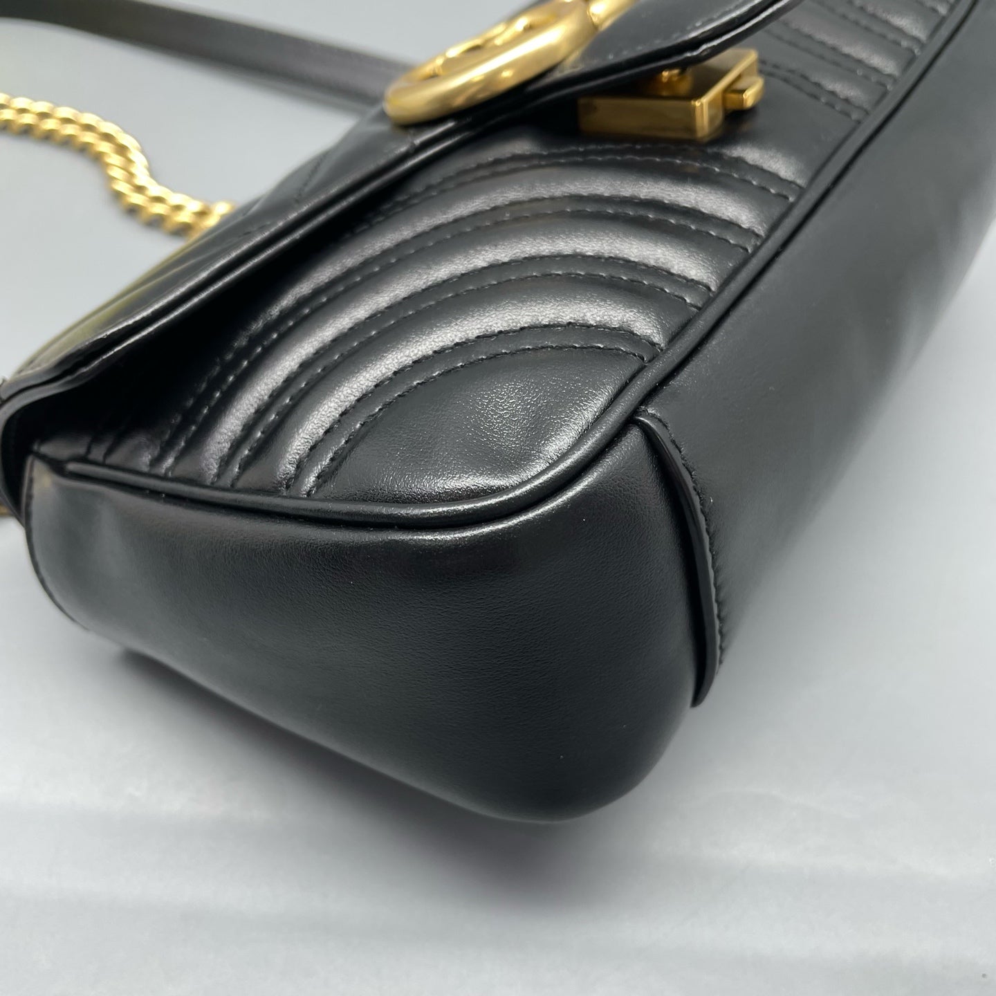 Gucci - Marmont - Leather - Black - (mini)