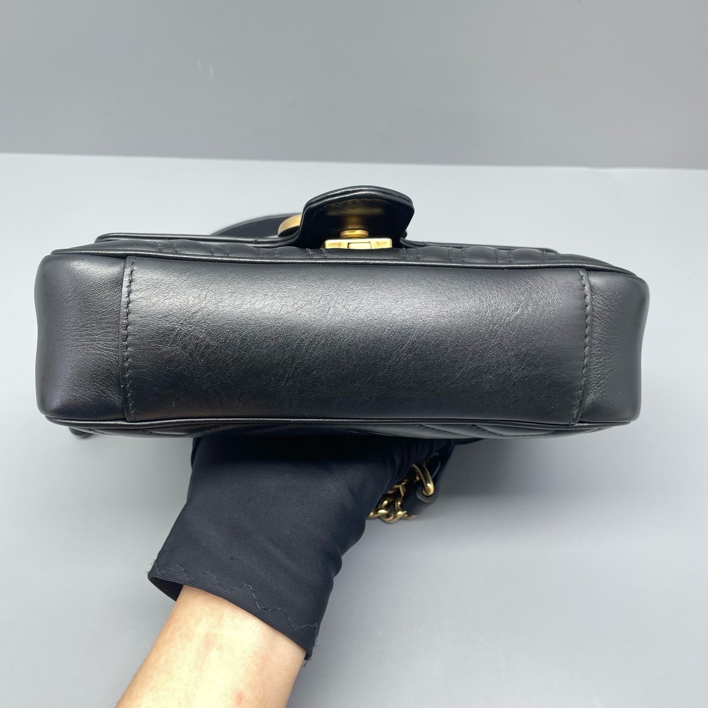 Gucci - Marmont - Leather - Black - (mini)