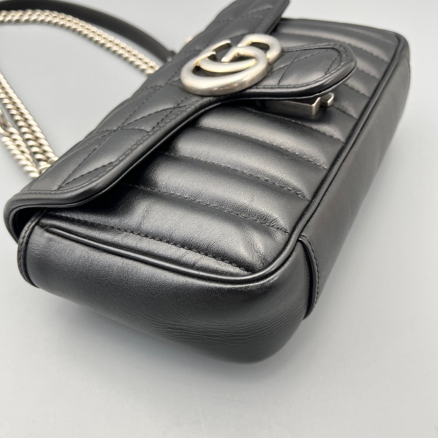 Gucci - Marmont - Leather - Black - (mini)