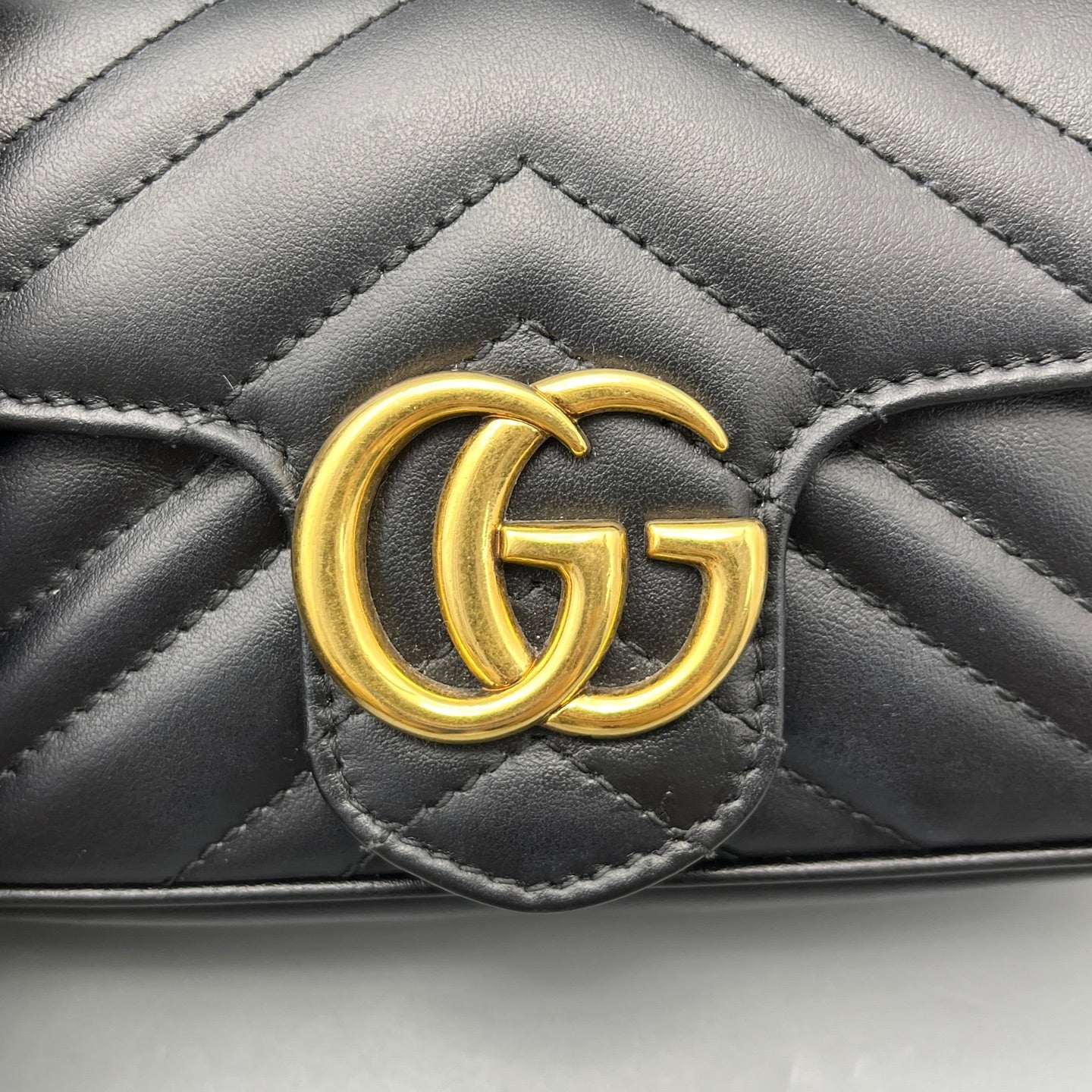 Gucci - Marmont - Leather - Black - (mini)