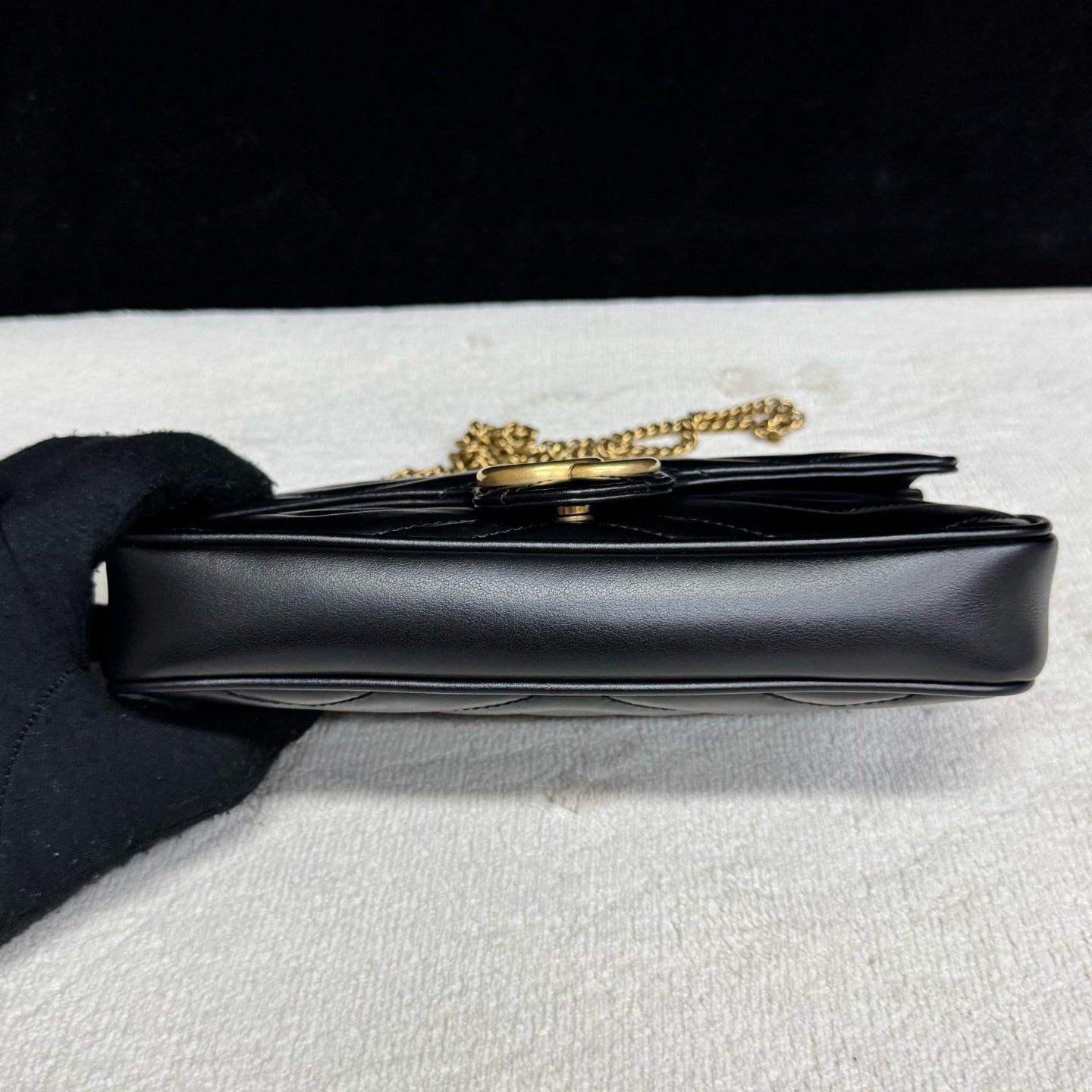 Gucci - Marmont - Leather - Black - (mini)