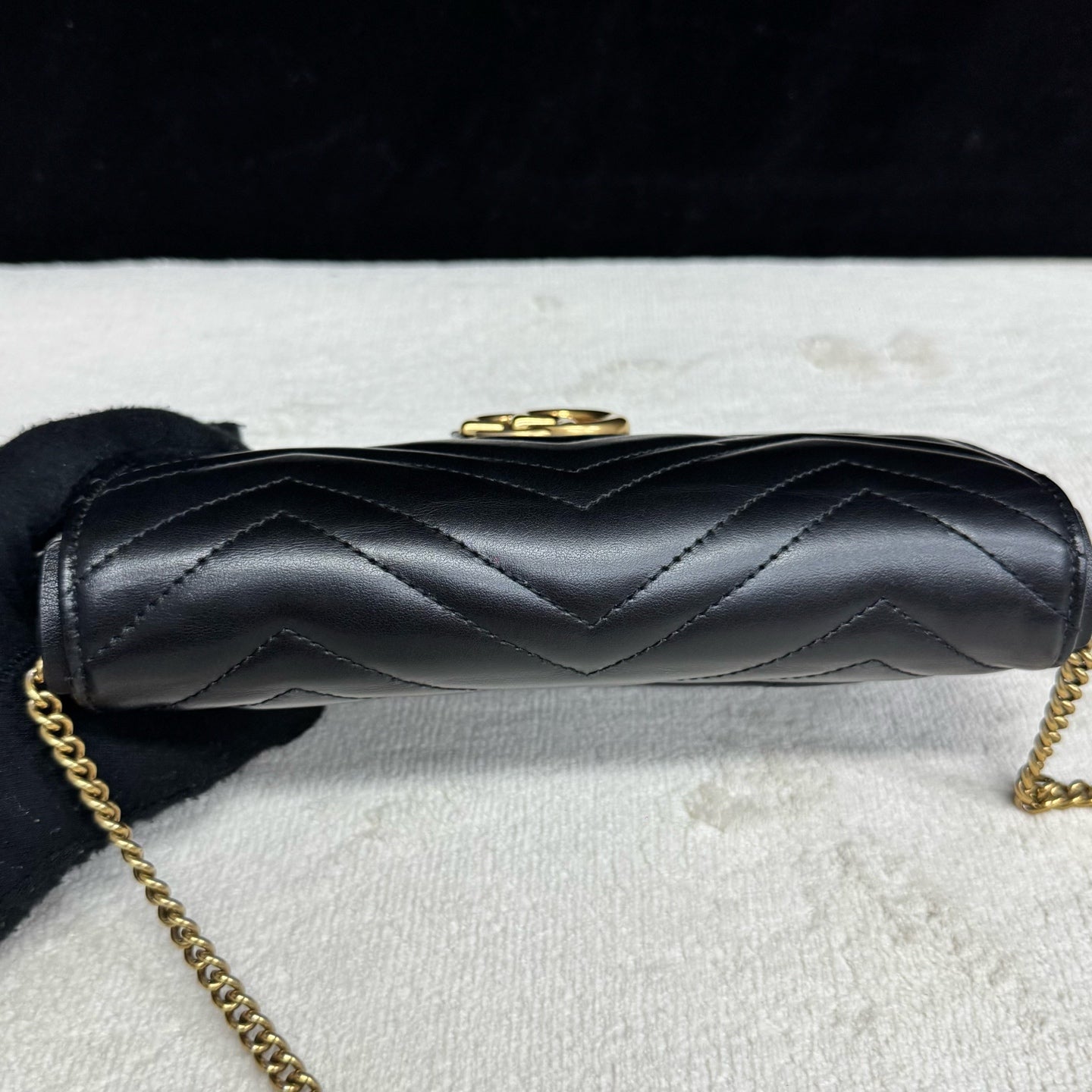 Gucci - Marmont - Leather - Black - (mini)