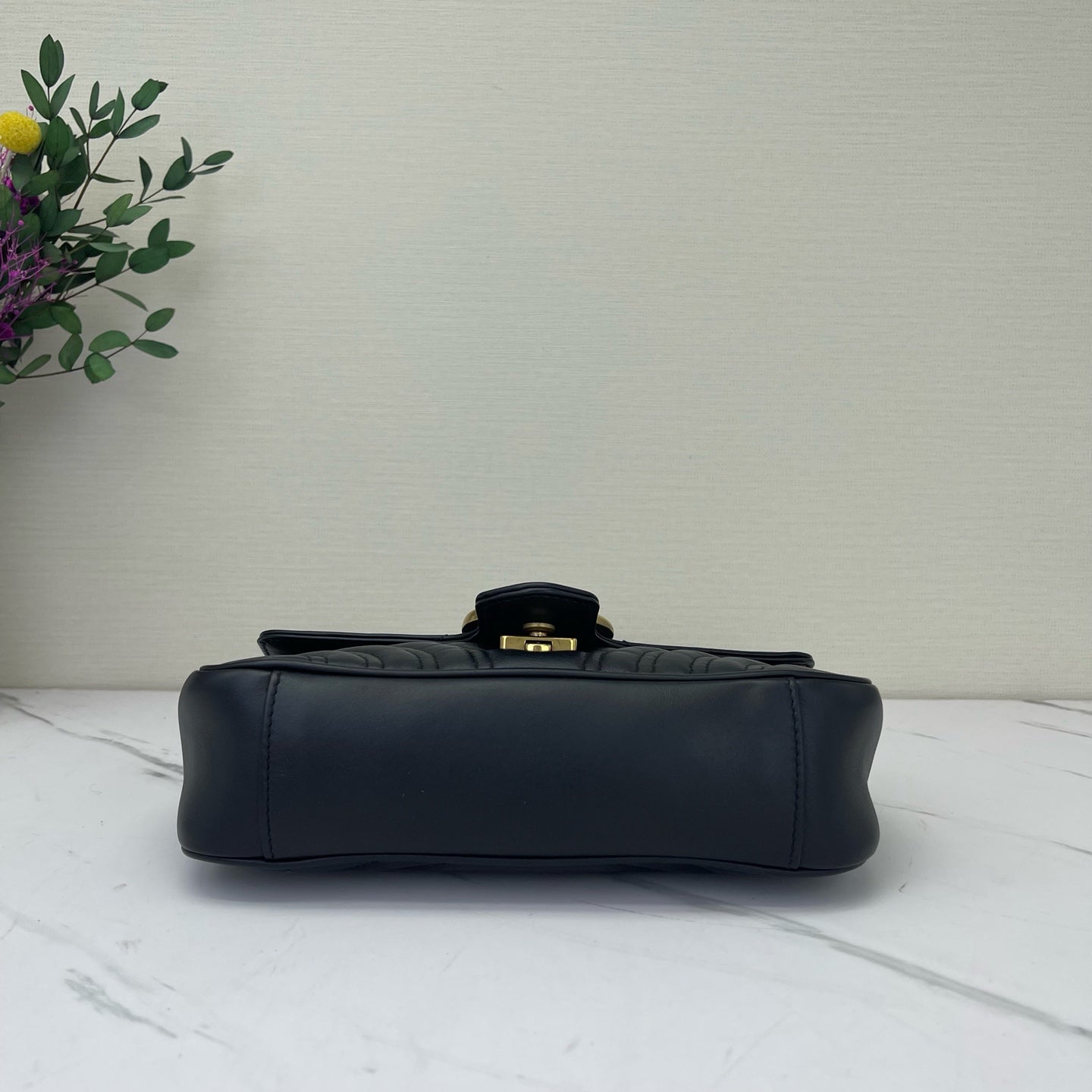 Gucci - Marmont - Leather - Black - (mini)