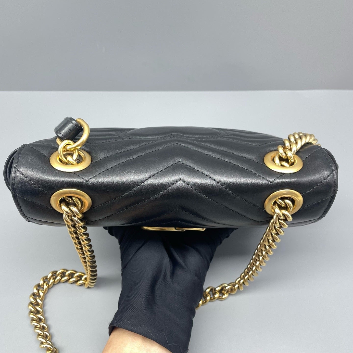 Gucci - Marmont - Leather - Black - (mini)