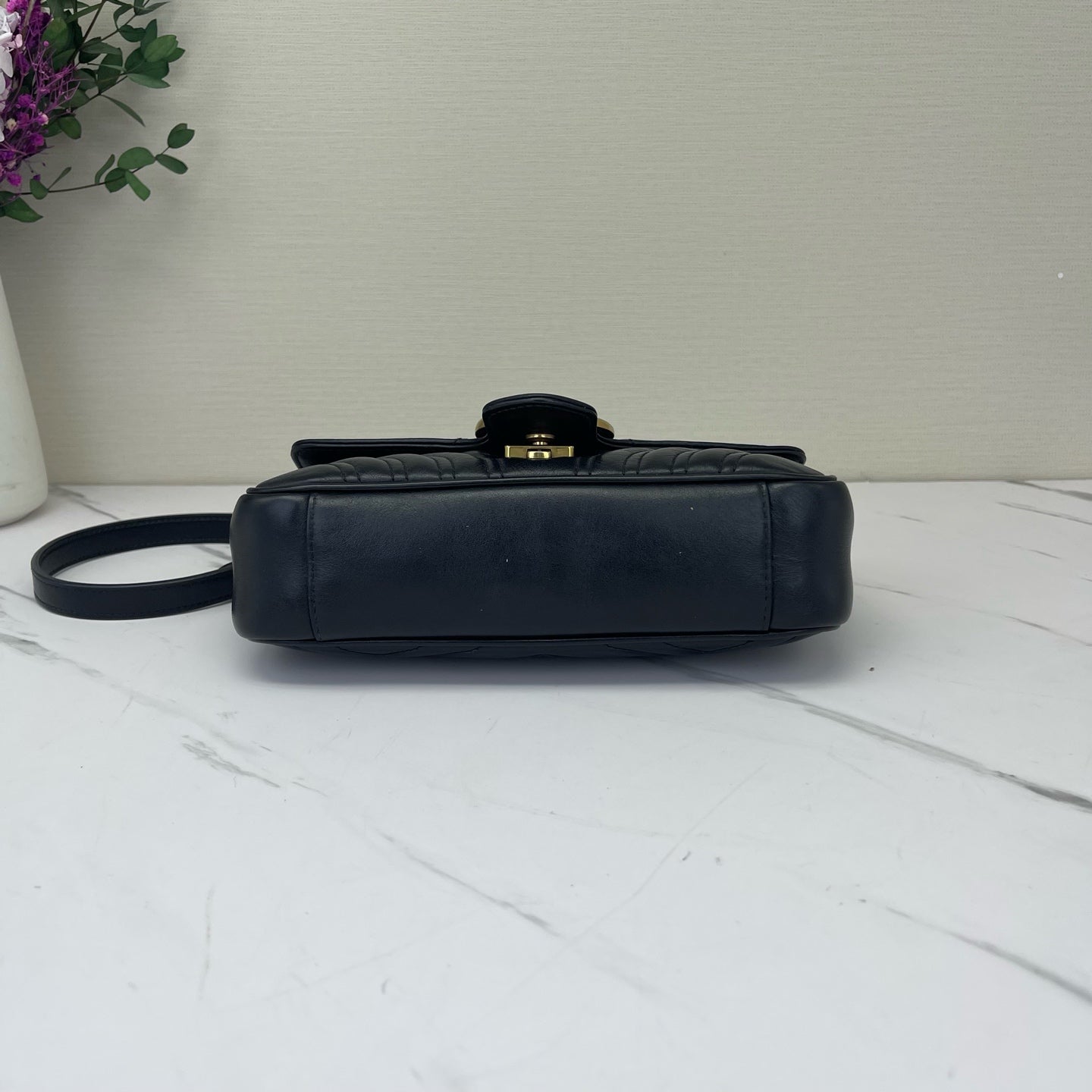 Gucci - Marmont - Leather - Black - (mini)