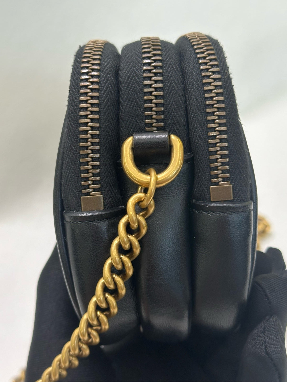 Gucci - Marmont - Leather - Black - (mini)