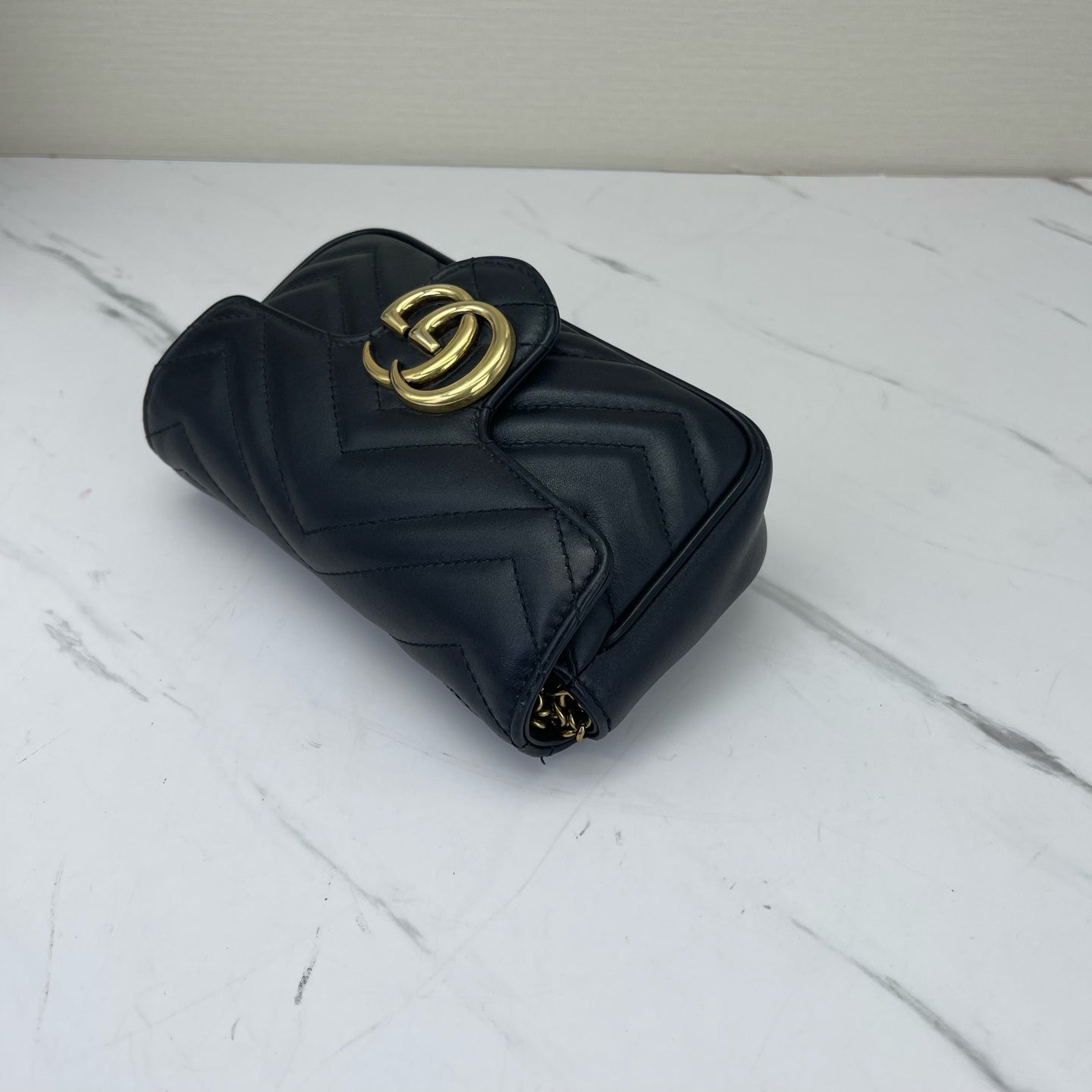 Gucci - Marmont - Leather - Black - (mini)