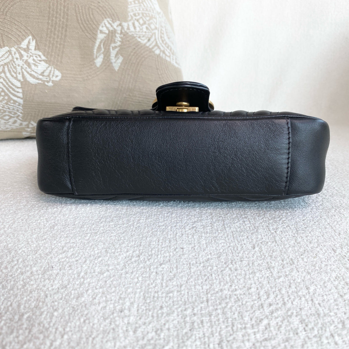 Gucci - Marmont - Leather - Black - (mini)
