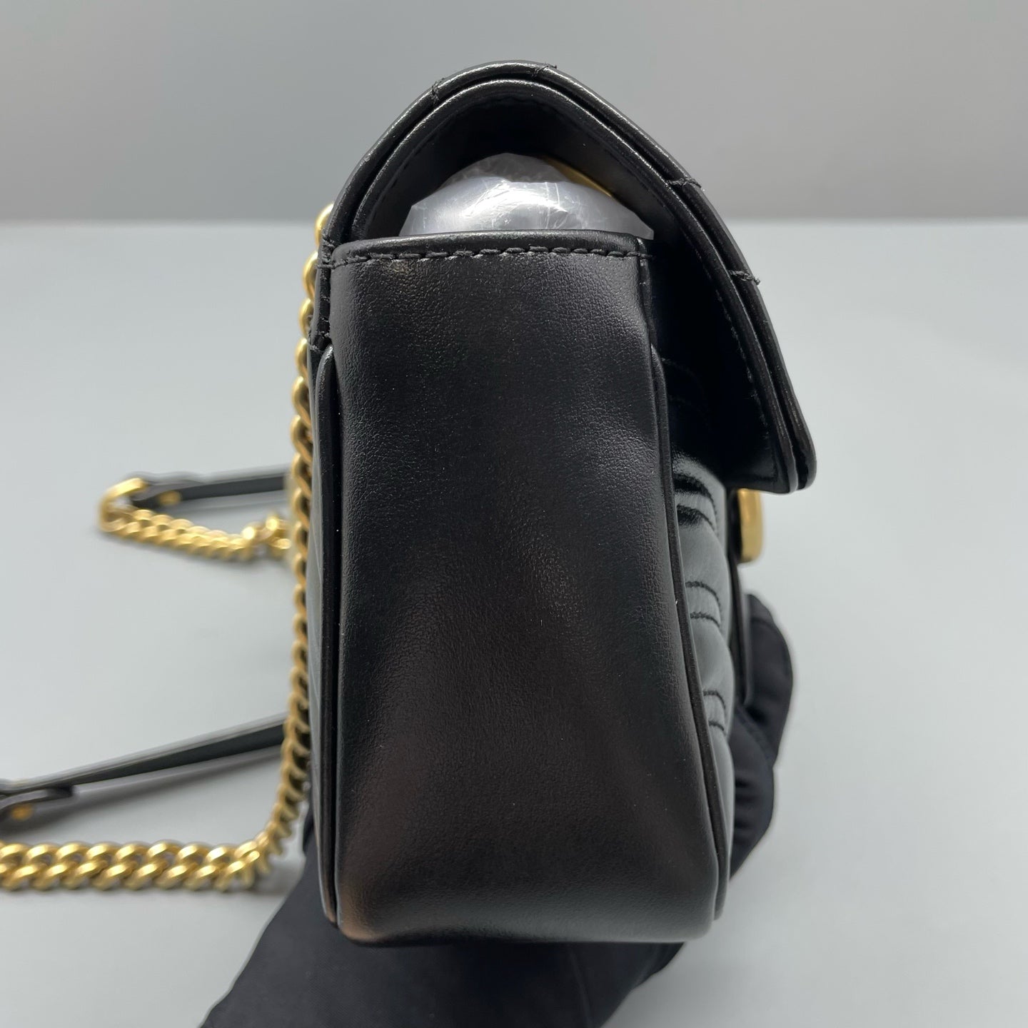 Gucci - Marmont - Leather - Black - (mini)