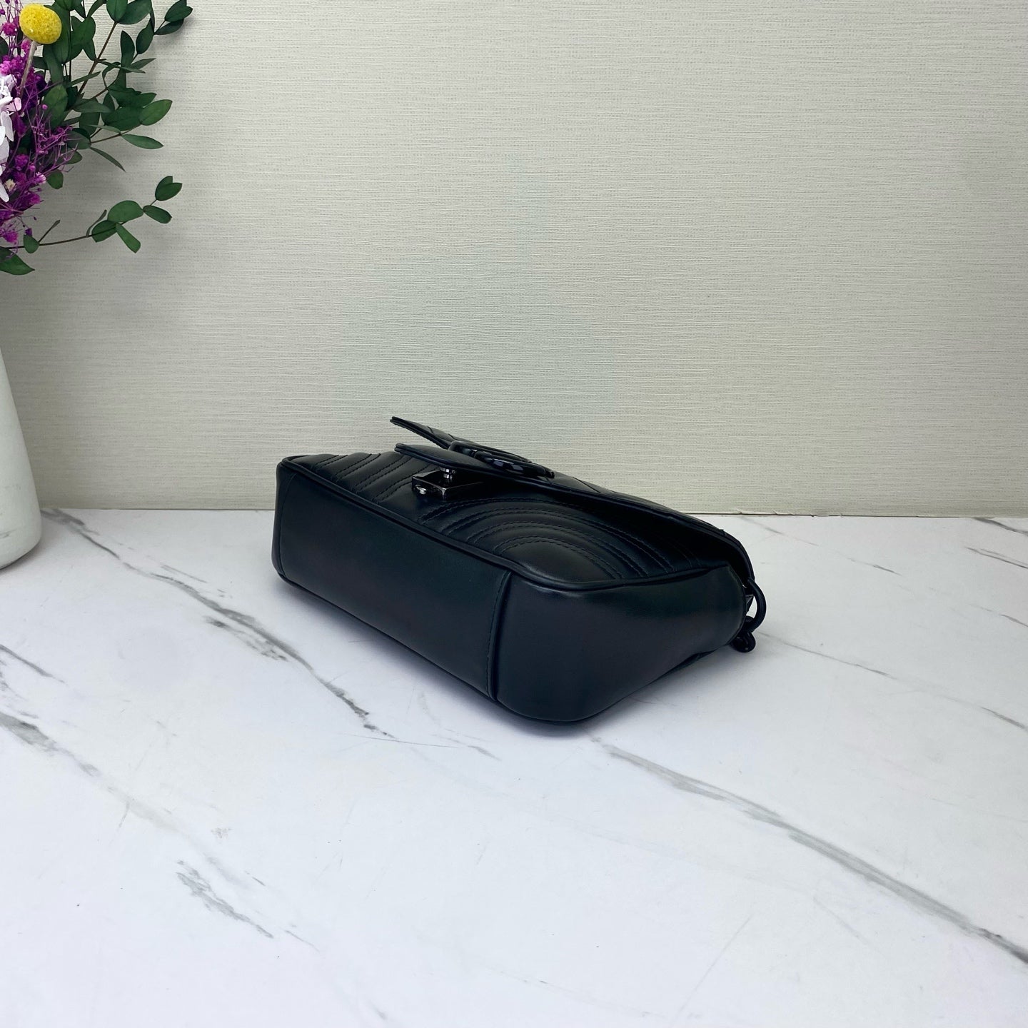 Gucci - Marmont - Leather - Black - (mini)