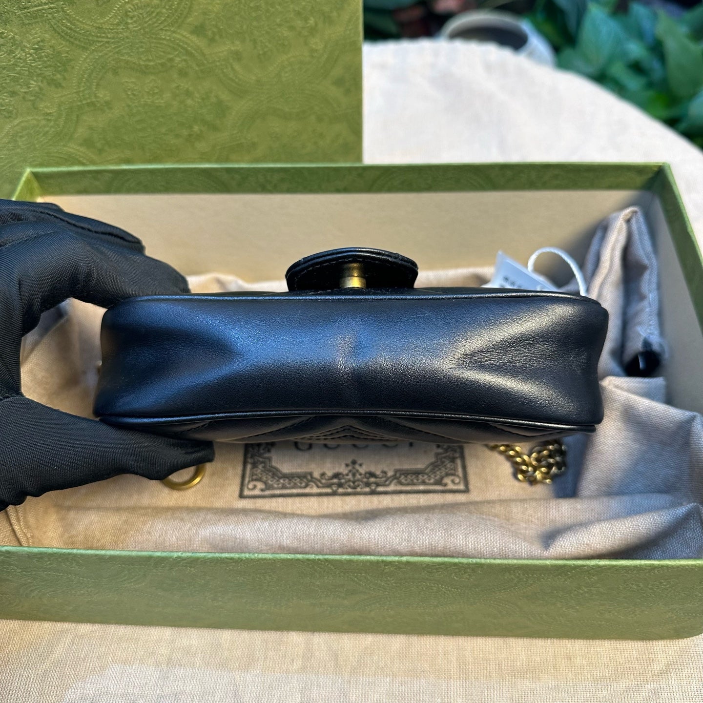 Gucci - Marmont - Leather - Black - (mini)