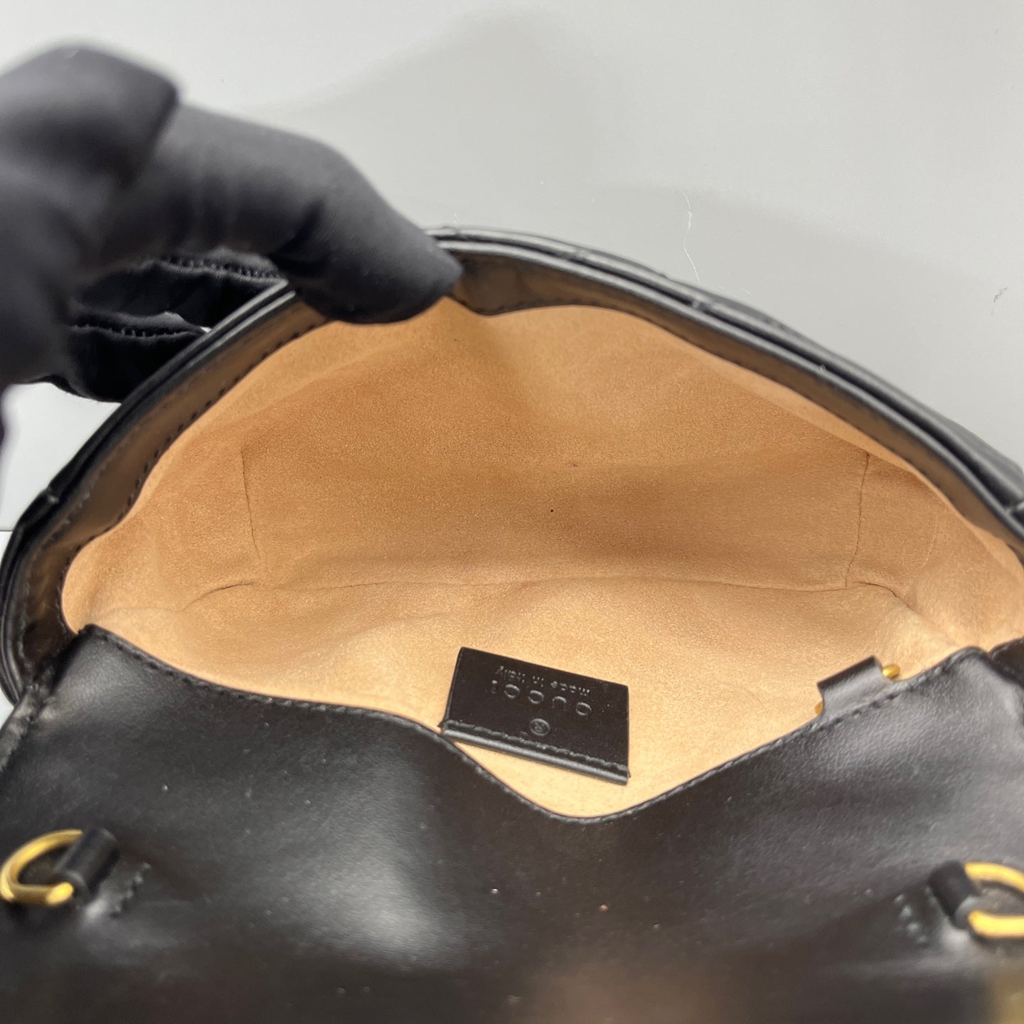 Gucci - Marmont - Leather - Black - (mini)
