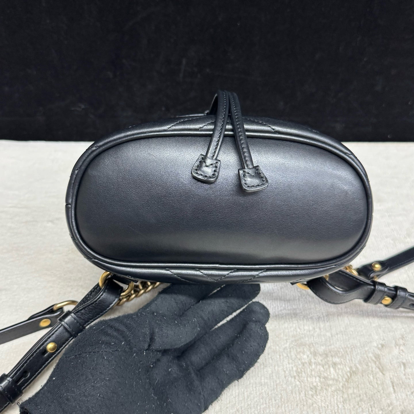 Gucci - Marmont - Leather - Black - (mini)