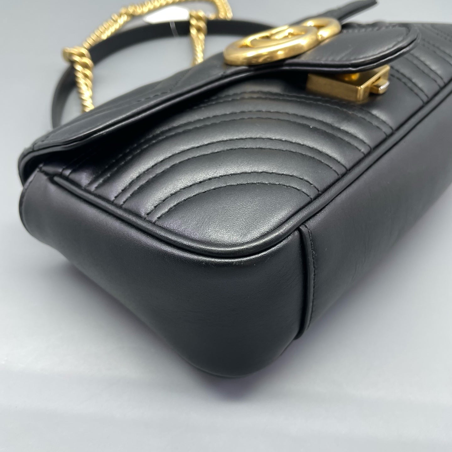 Gucci - Marmont - Leather - Black - (mini)