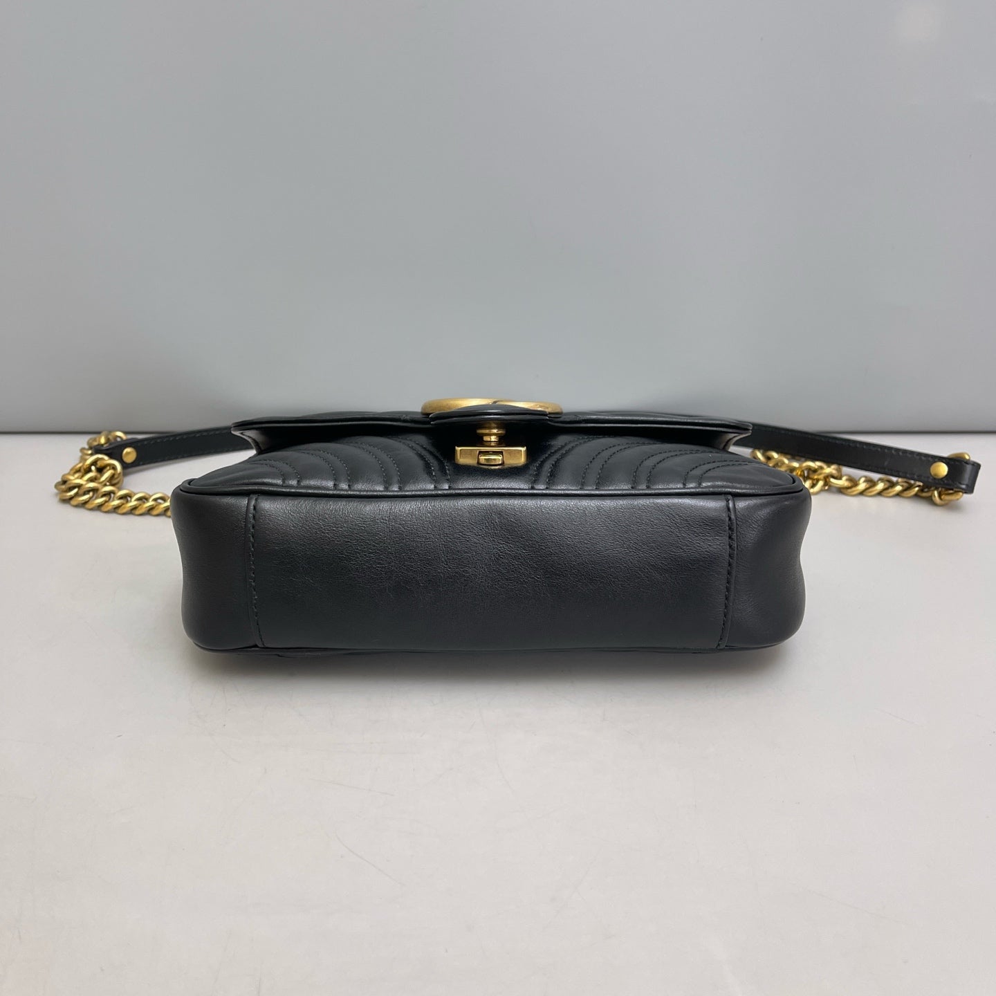 Gucci - Marmont - Leather - Black - (mini)
