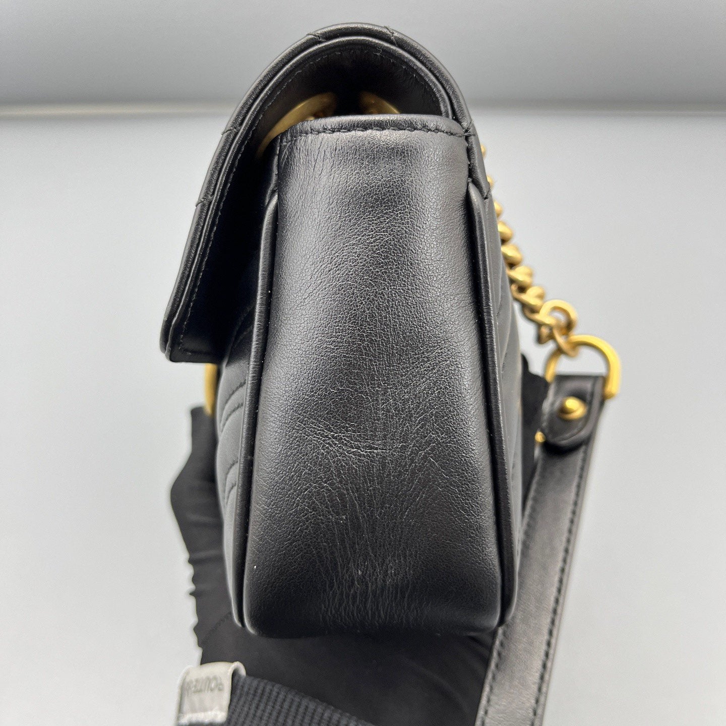 Gucci - Marmont - Leather - Black - (mini)