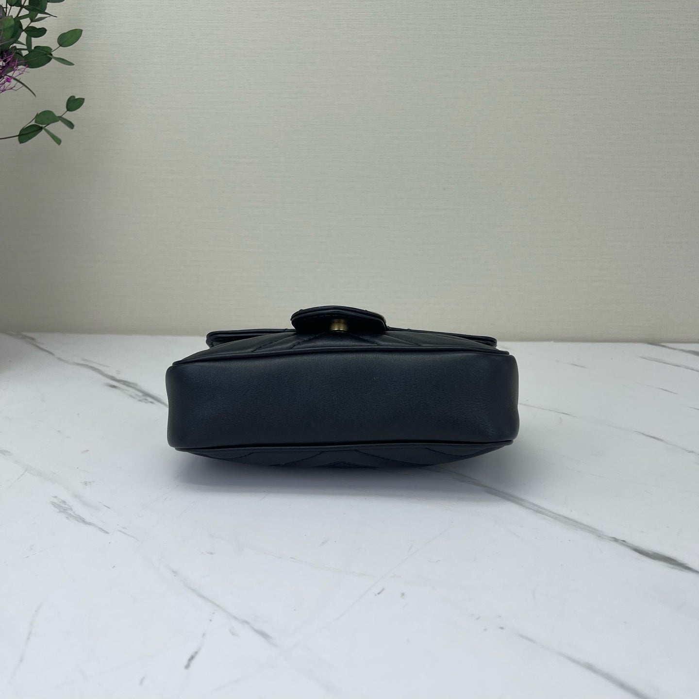 Gucci - Marmont - Leather - Black - (mini)