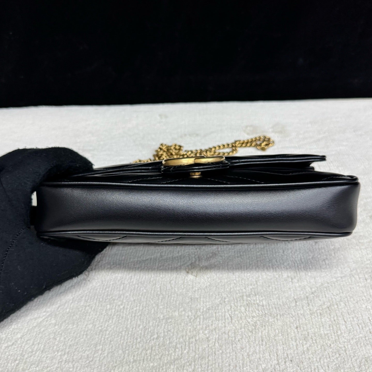 Gucci - Marmont - Leather - Black - (mini)
