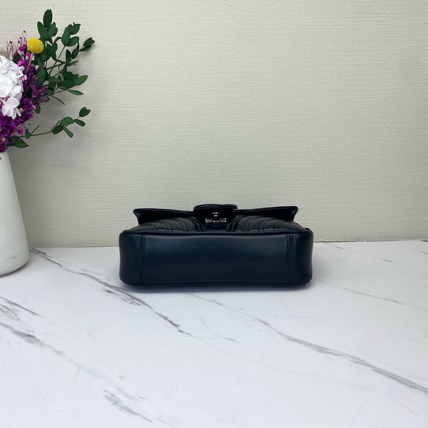 Gucci - Marmont - Leather - Black - (mini)