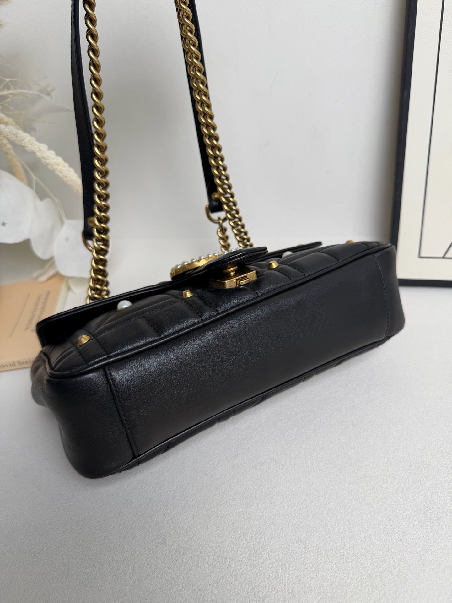 Gucci - Marmont - Leather - Black - (mini)