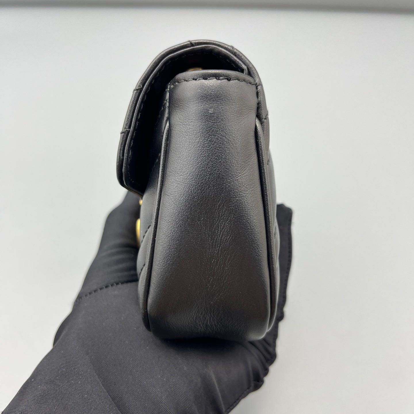 Gucci - Marmont - Leather - Black - (mini)