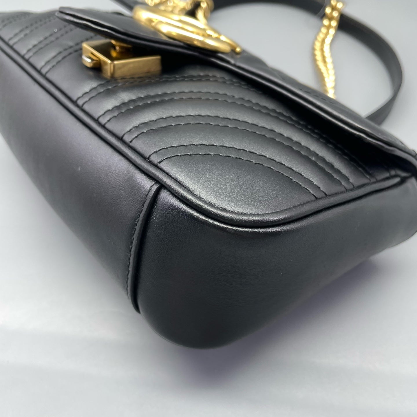 Gucci - Marmont - Leather - Black - (mini)
