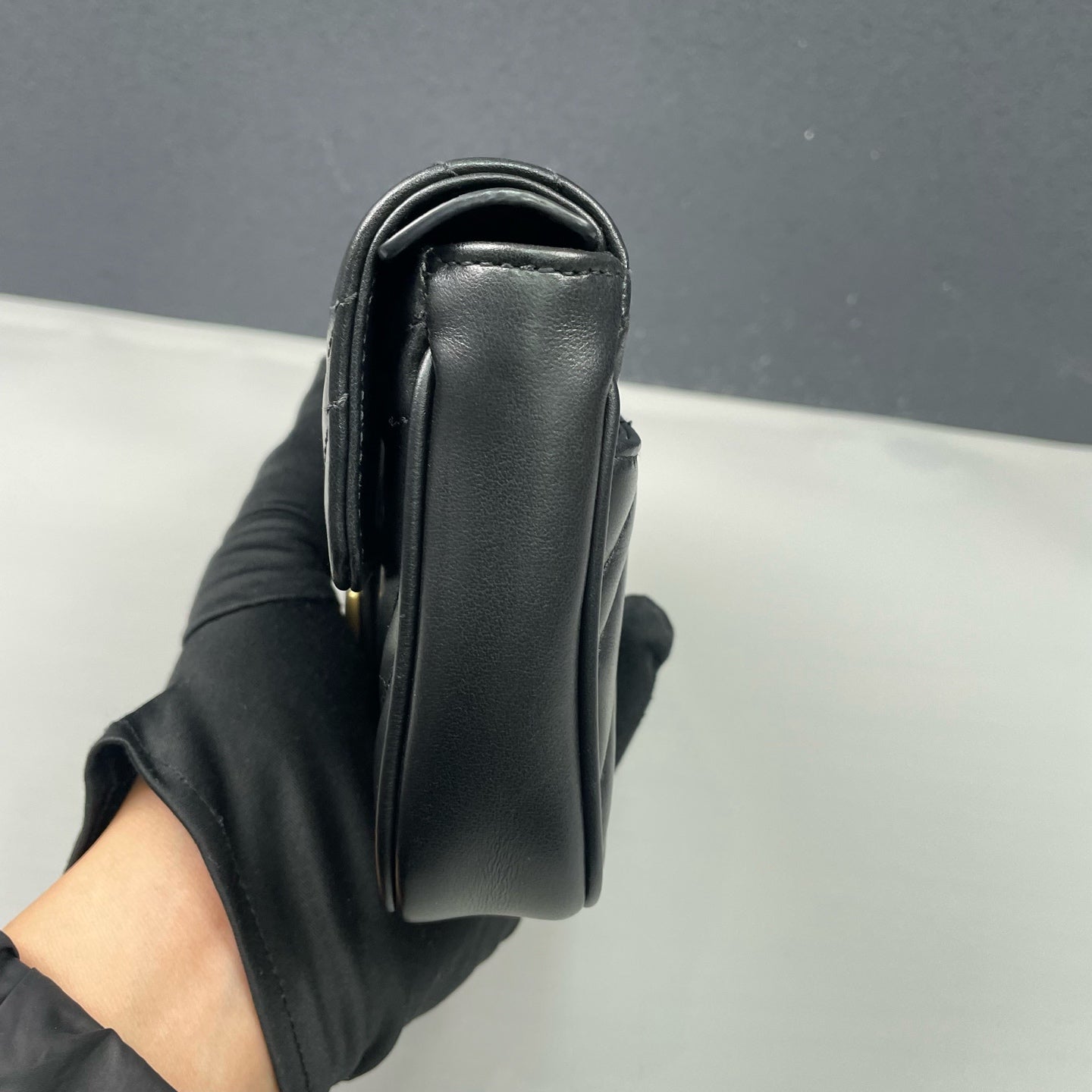 Gucci - Marmont - Leather - Black - (mini)