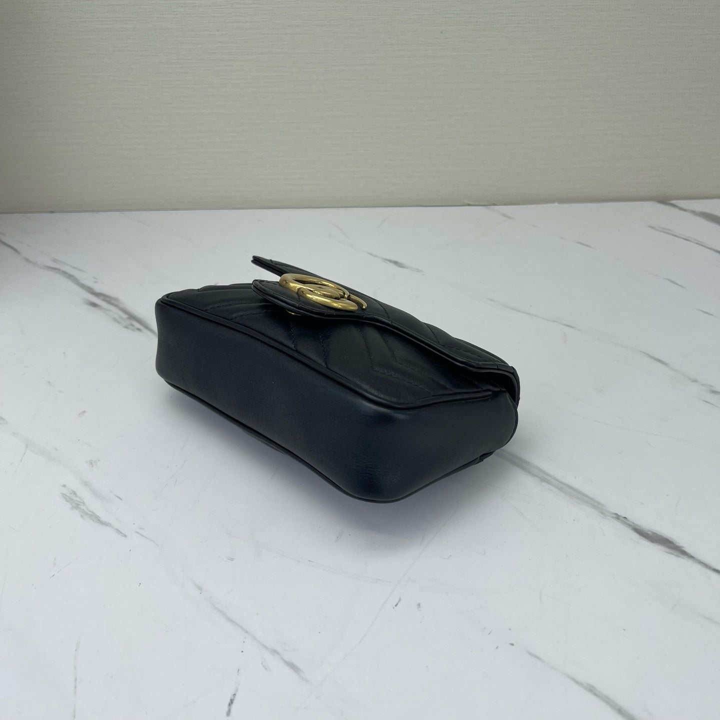 Gucci - Marmont - Leather - Black - (mini)