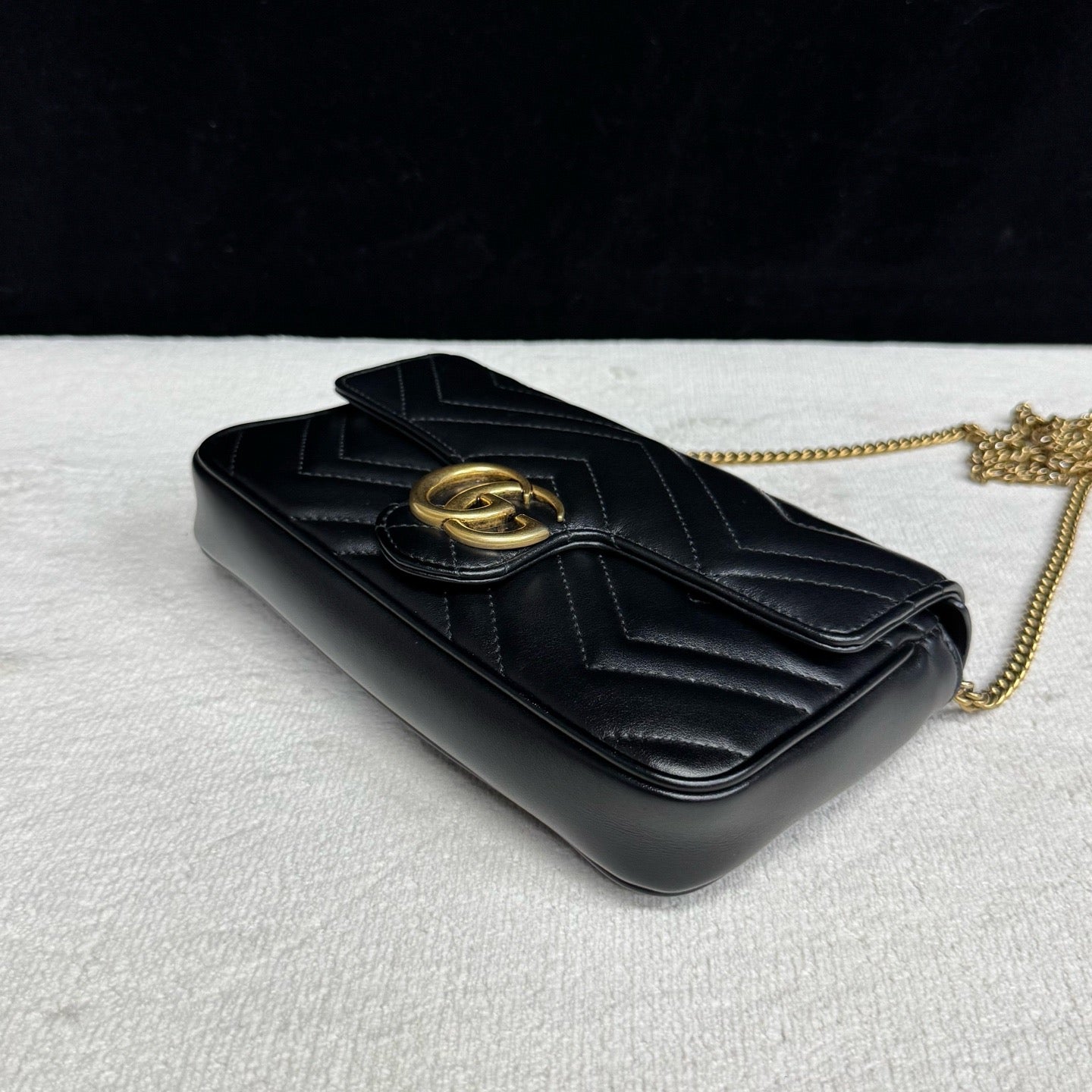 Gucci - Marmont - Leather - Black - (mini)