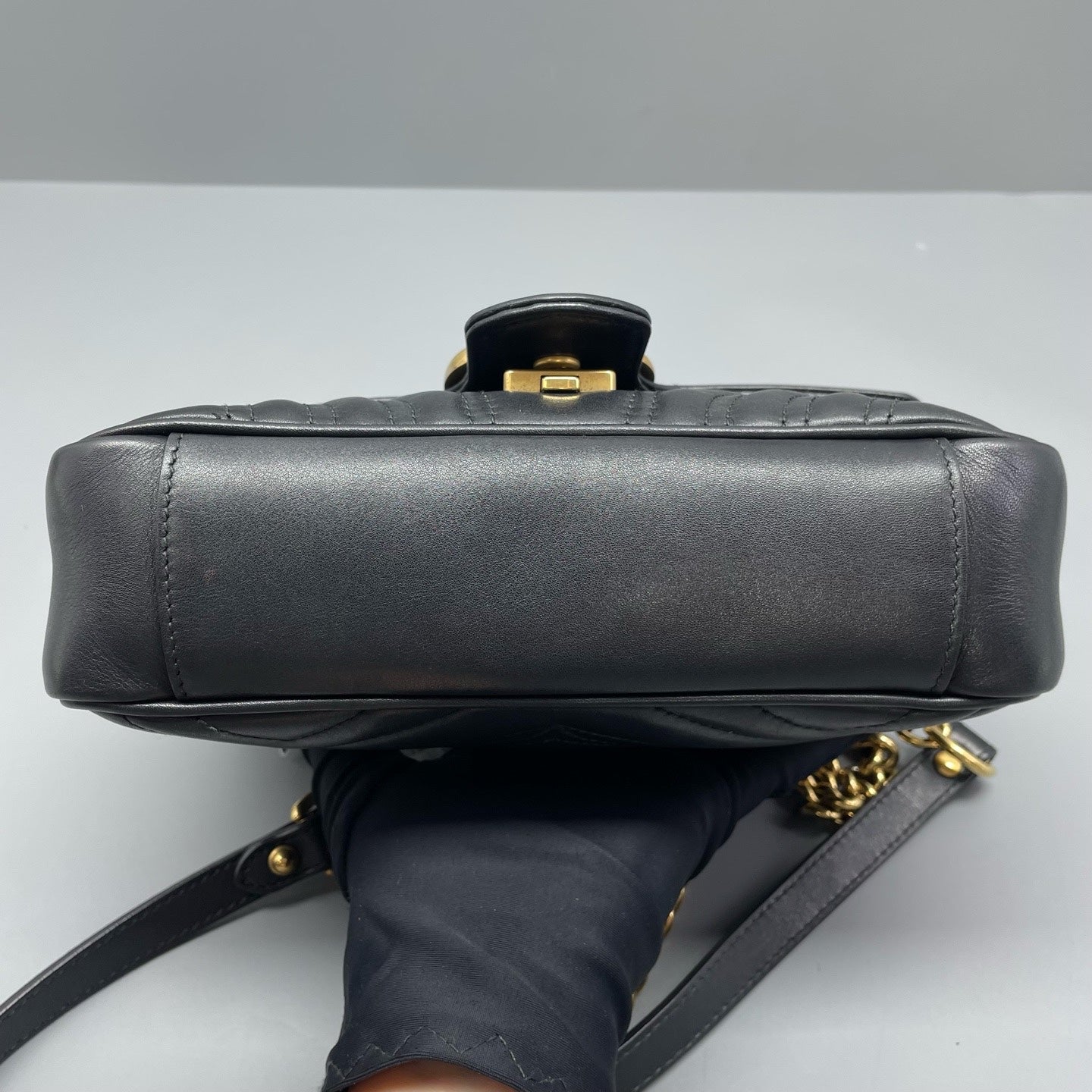 Gucci - Marmont - Leather - Black - (mini)