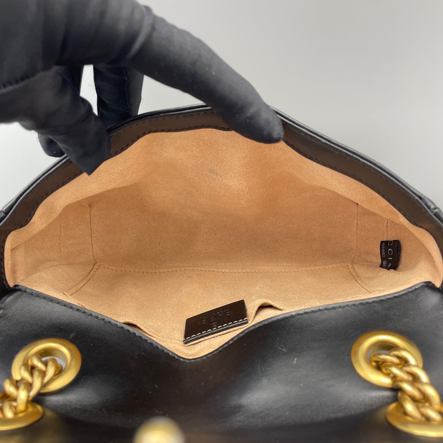Gucci - Marmont - Leather - Black - (mini)