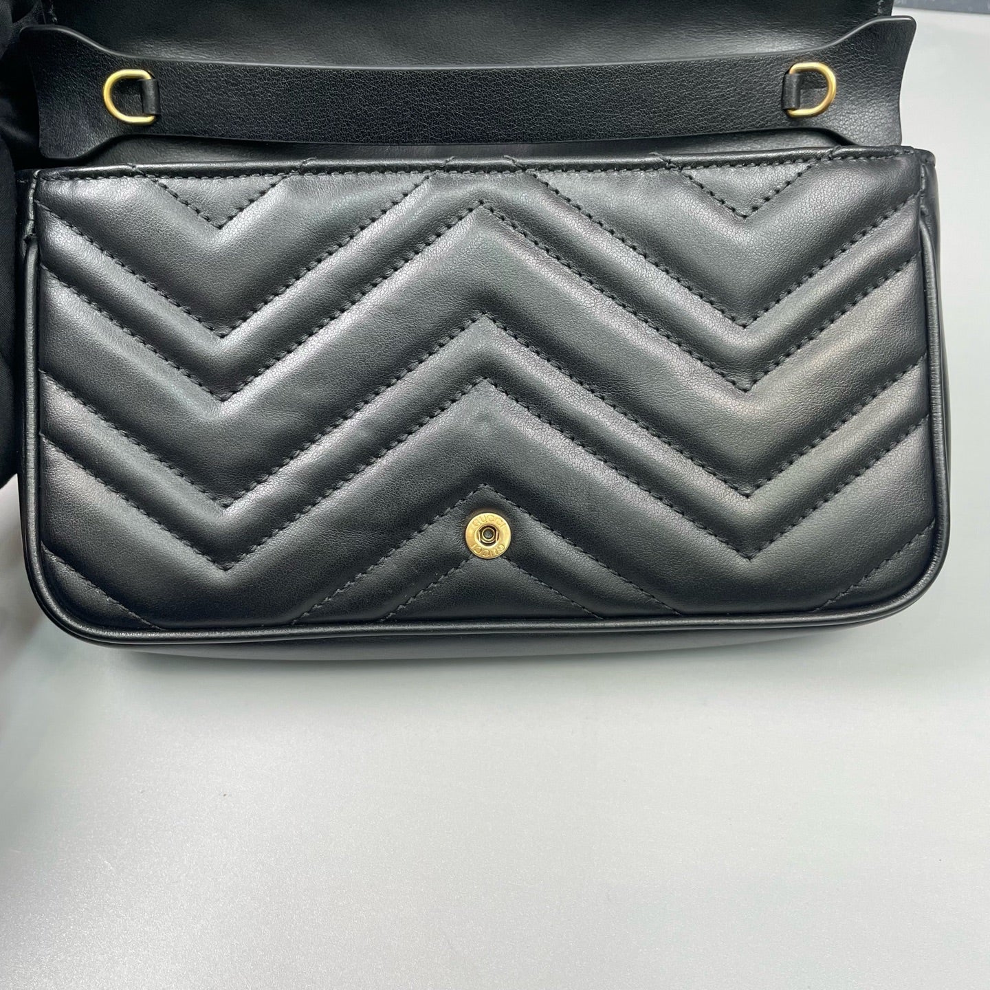 Gucci - Marmont - Leather - Black - (mini)