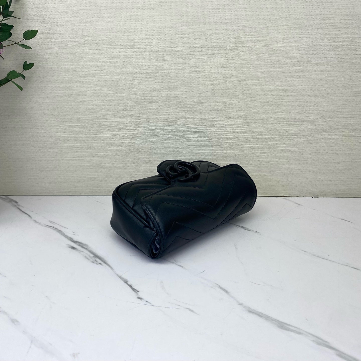 Gucci - Marmont - Leather - Black - (mini)