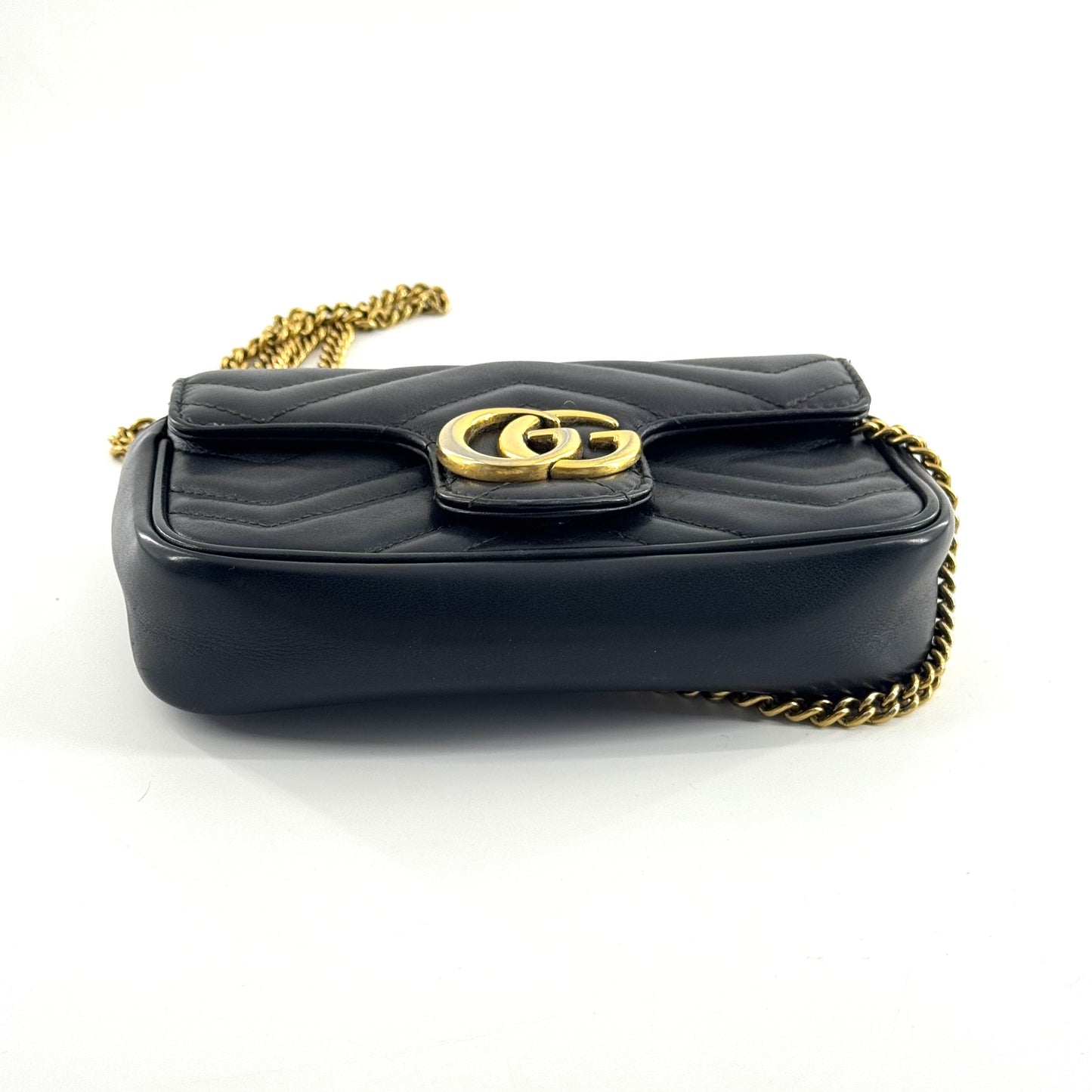 Gucci - Marmont - Leather - Black - (mini)