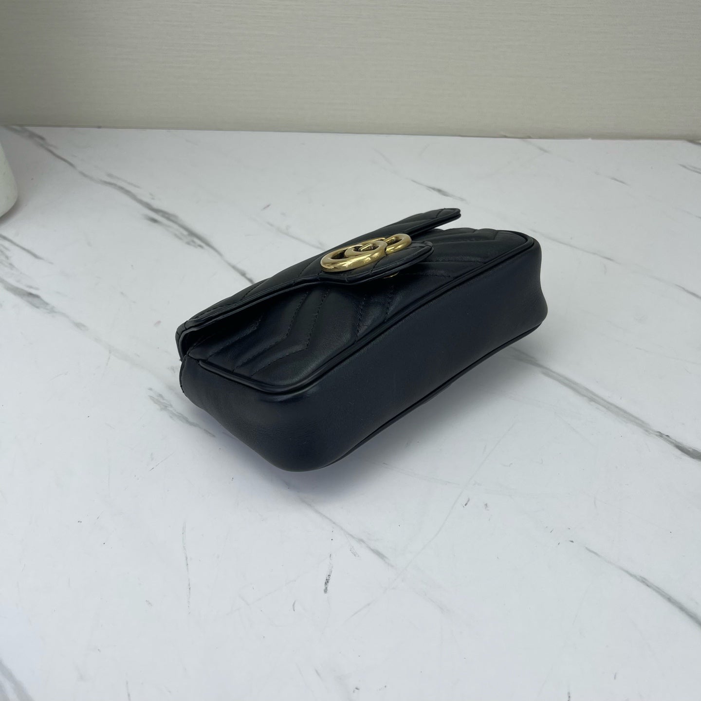 Gucci - Marmont - Leather - Black - (mini)