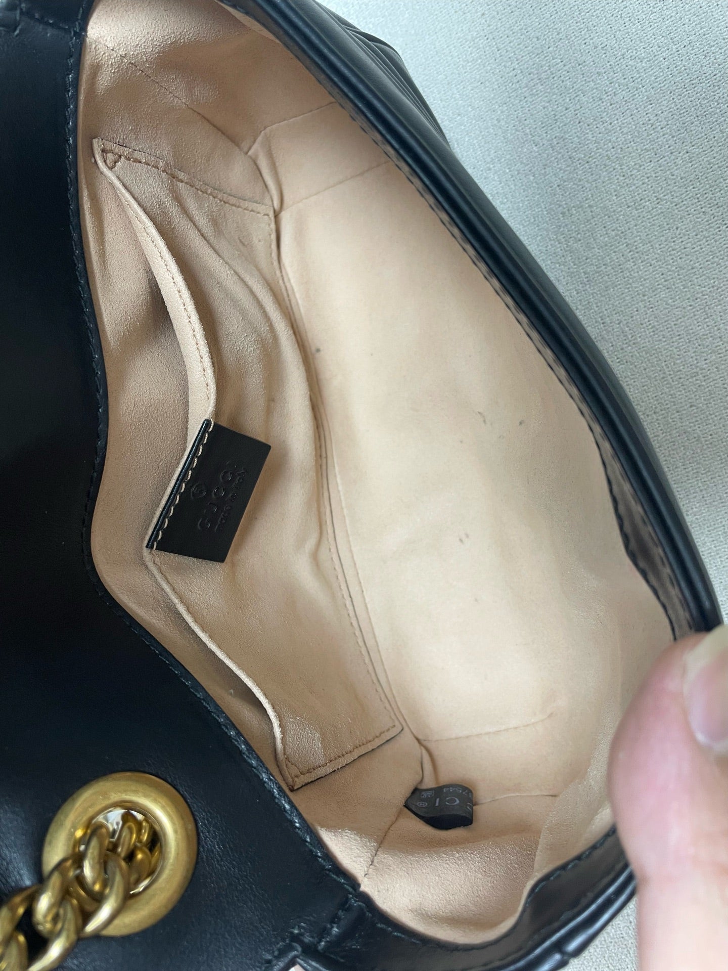 Gucci - Marmont - Leather - Black - (mini)