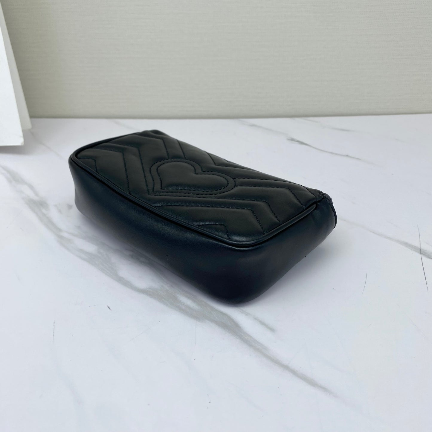 Gucci - Marmont - Leather - Black - (mini)